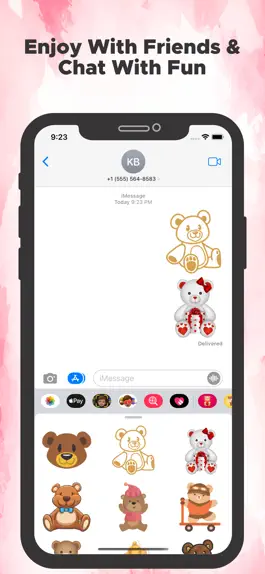 Game screenshot Teddy Bear Day Stickers hack
