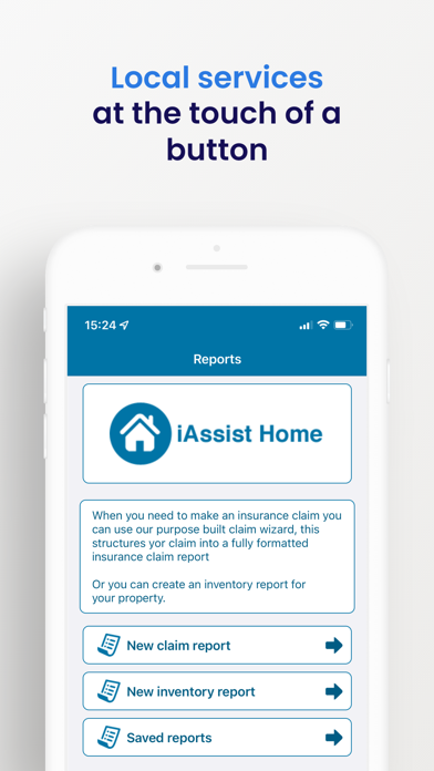 iAssist Home Screenshot