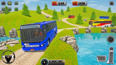 driving offroad bus challenge Screenshot