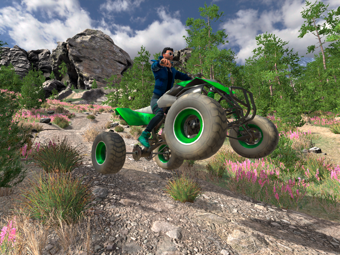 Atv Quad Car Offroad Game 2022