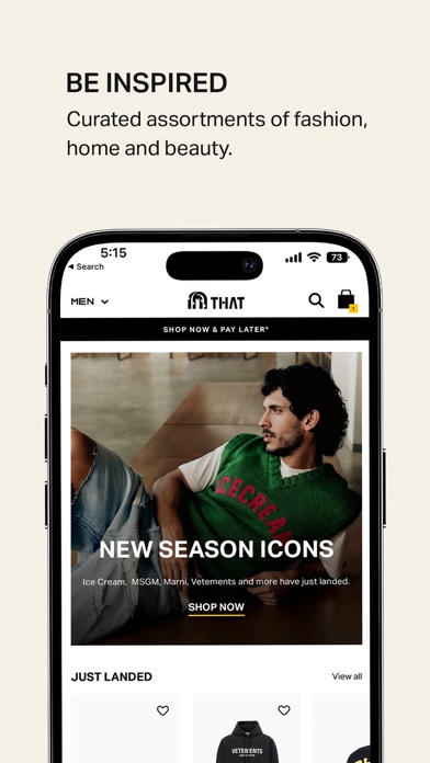 THAT Concept Store - Shopping Screenshot