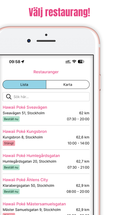 Hawaii Poke Screenshot