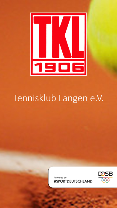 Tennisklub Langen e.V. Screenshot