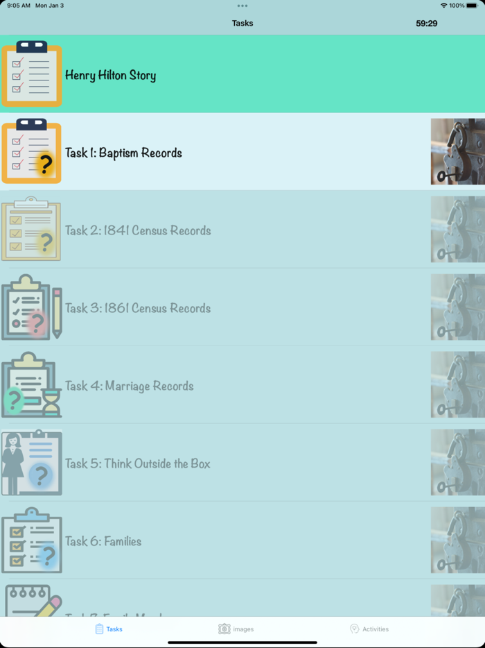 Family History Escape