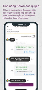 Học tiếng Nhật - GoJapan screenshot #5 for iPhone