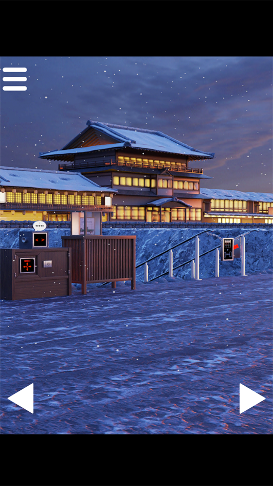 #5. 脱出ゲーム 雪照らす温泉街 (iOS) 게시자: shigeyuki kawamura