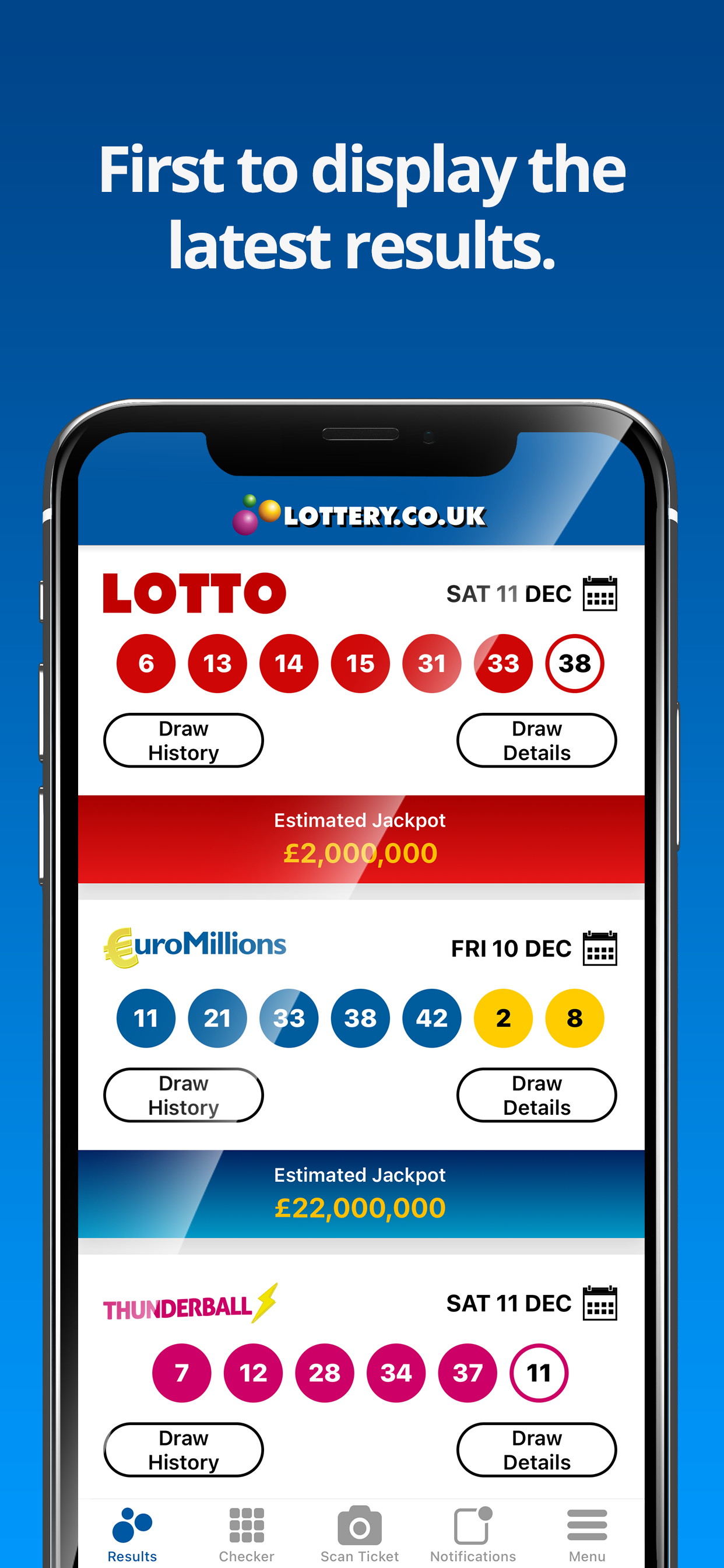 National Lottery Results