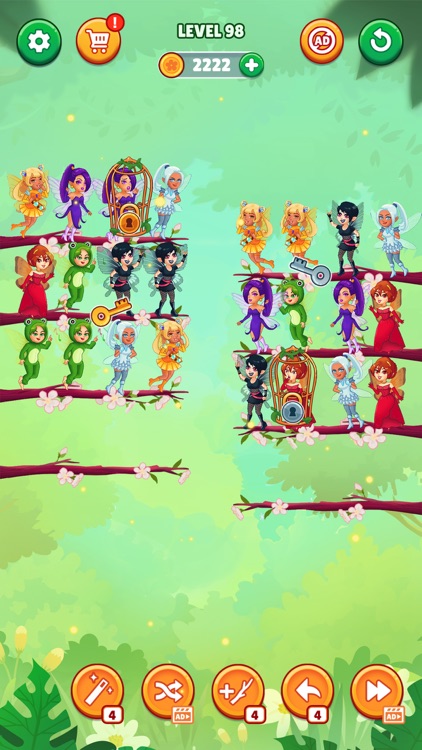 Fairy Sort - Color Puzzle screenshot-3