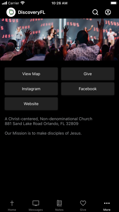 Discovery Church Florida Screenshot