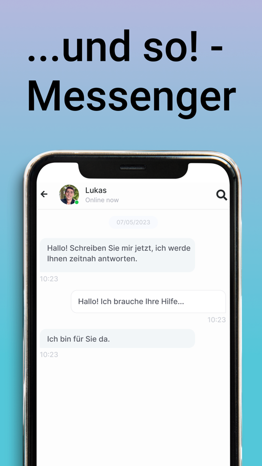 ...und so!  Messenger - 1.0 - (iOS)