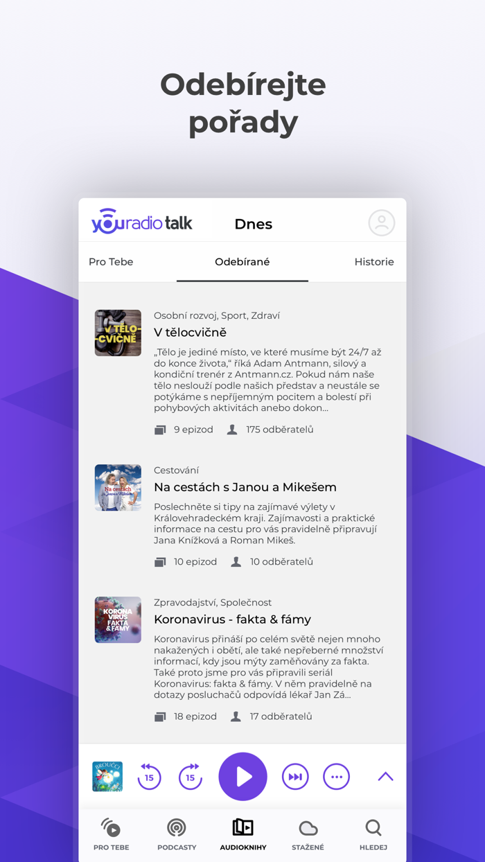 Youradio Talk – podcasty