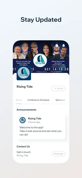 Game screenshot Rising Tide Conference apk