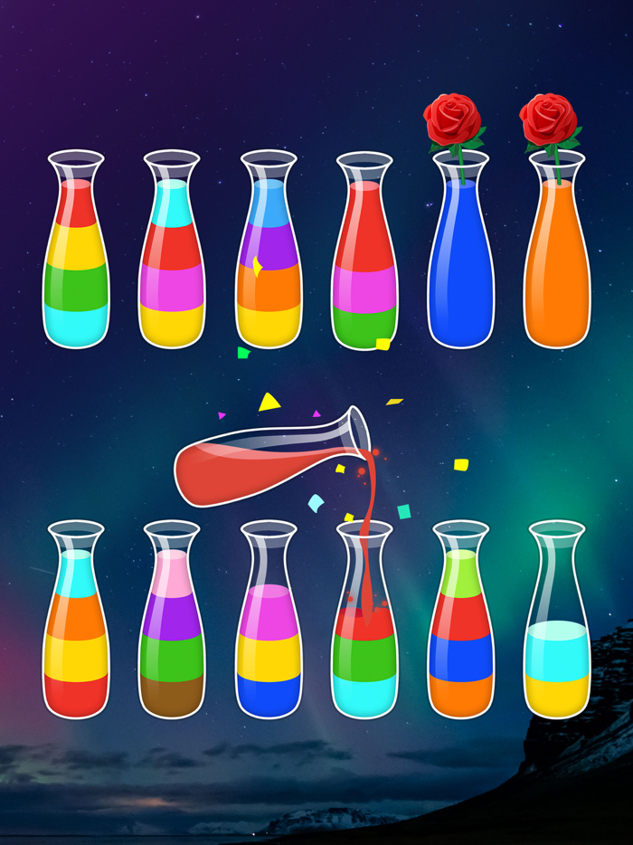 Color Flow - Water Sort Puzzle