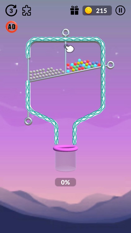 Pull The Pin Out Puzzle Game