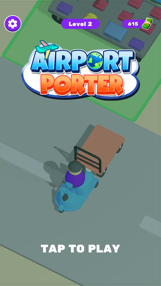 #2. Airport Porter 3D (iOS) 由: Ultragmes Entertainment Private Limited