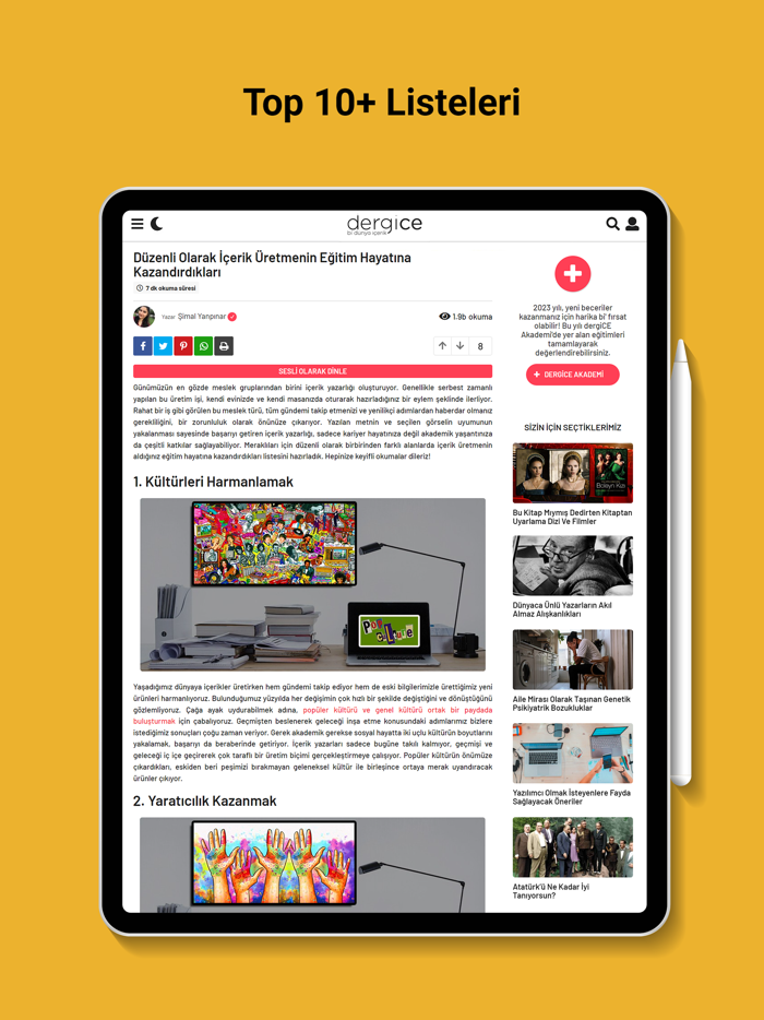 dergiCE - Bi Dünya İçerik