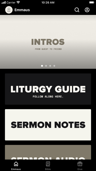 Emmaus Church Redlands Screenshot