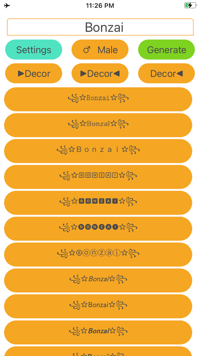 FF Nickname Generator