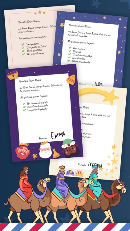 Carta para los Reyes Magos