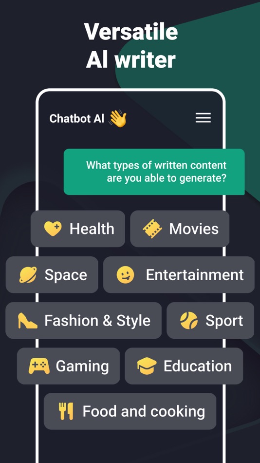 #4. Chatbot AI - Virtual Assistant (iOS) By: Apex Point Games
