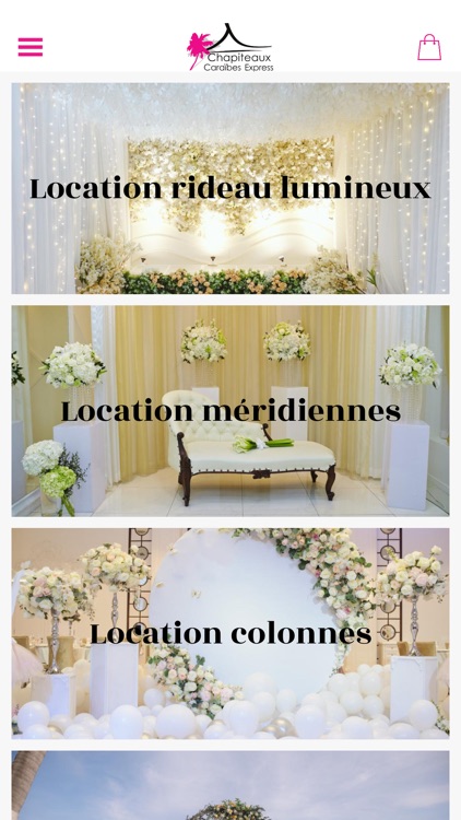 Chapiteaux Caraïbes Express