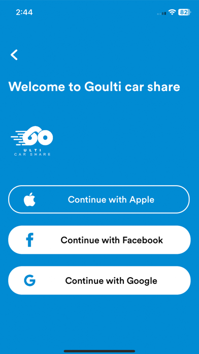 Goulti Car Share Screenshot