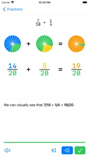fraction steps: learn visually iphone screenshot 2