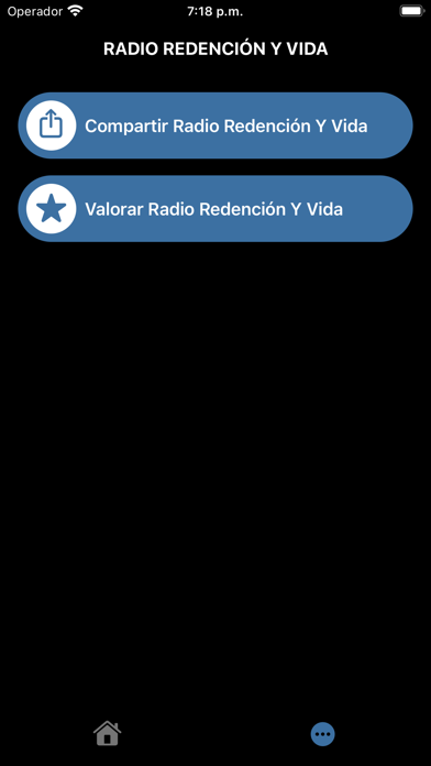 Radio Redención y Vida Screenshot