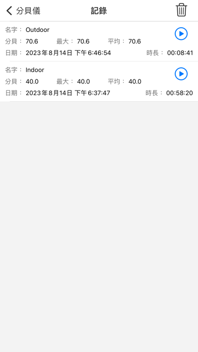 噪音分貝計