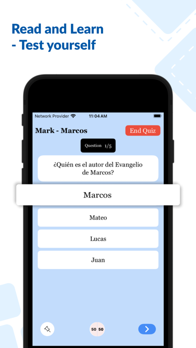 Bible Quiz - Spanish Screenshot