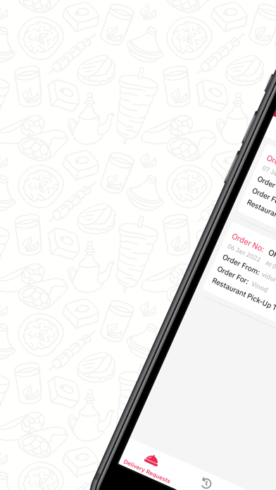 Paras Food Driver Screenshot