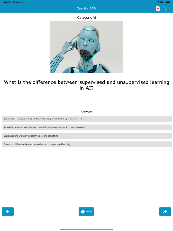 Screenshot #6 pour AI Quiz