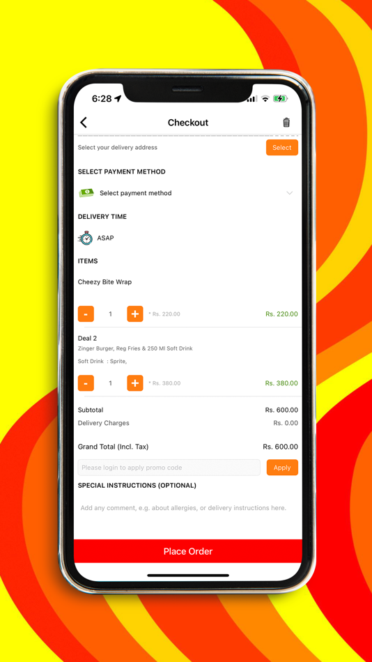 #3. Cheezy Bite (iOS) Podle: TECH WORKS (PRIVATE) LIMITED