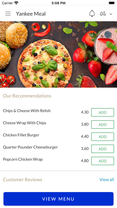 Yankee Meal Screenshot