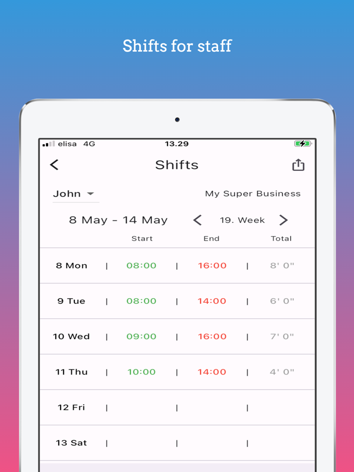 Stod - Business Management App