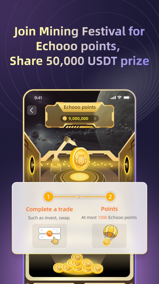 #5. Echooo : Crypto AA Wallet&DeFi (iOS) 由: Echooo Labs Pte Ltd