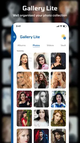 Game screenshot Gallery Lite Photo Video Vault apk