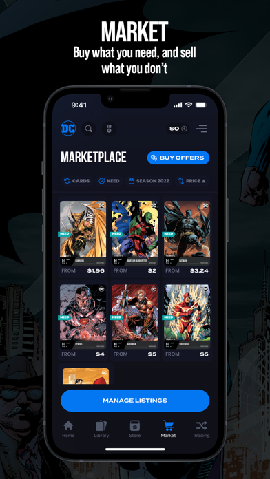 DC cards by Hro Screenshot