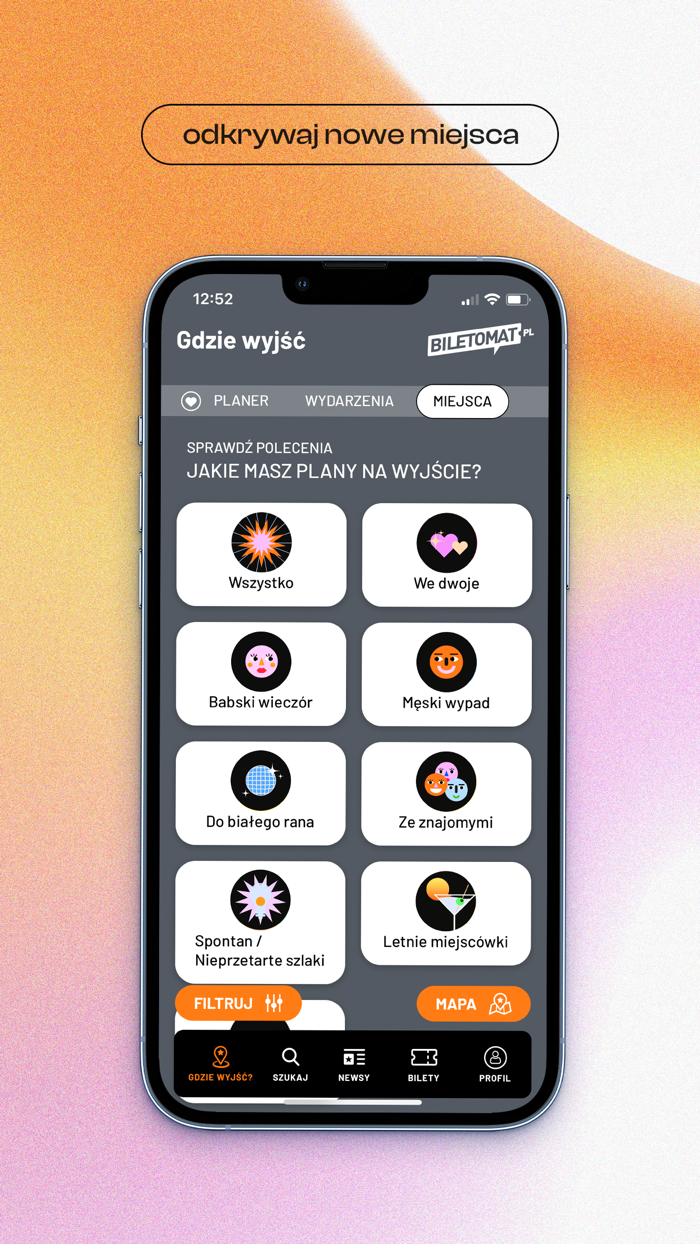 Biletomat APP bilety dla fanów