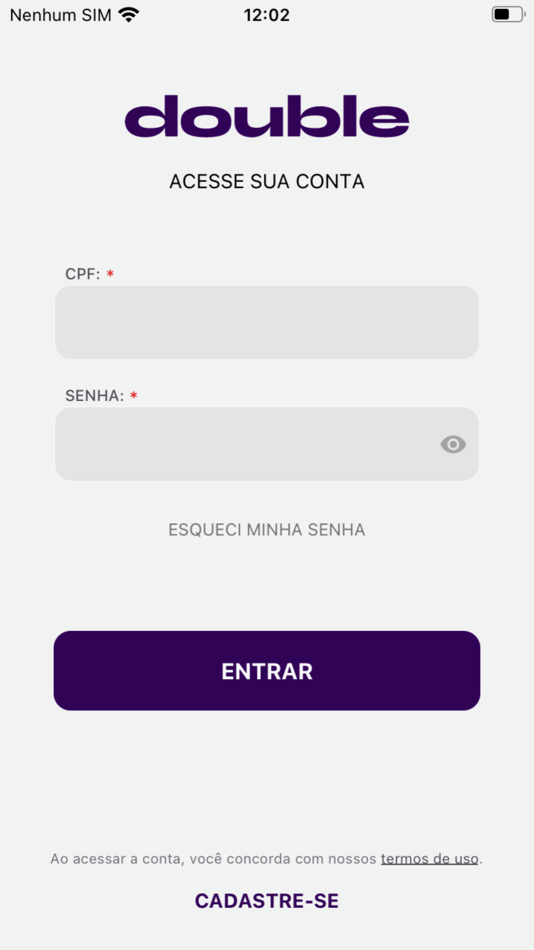 #1. Double (iOS) Ved: Double Cobranças