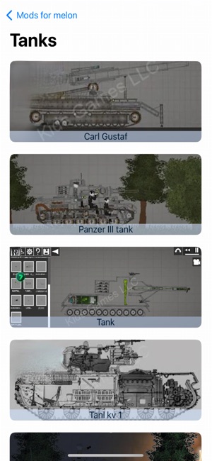 Melon Playground Mods: KV-2 Tank