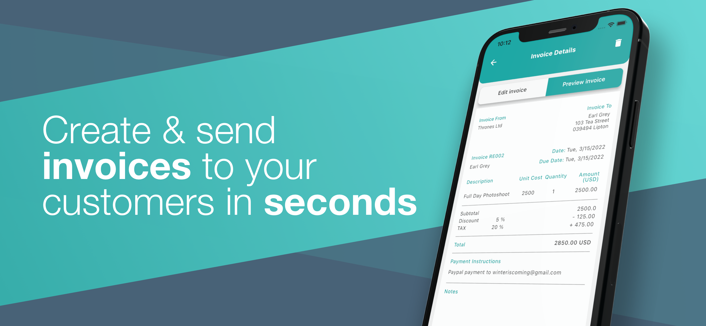Invoice Generator゜