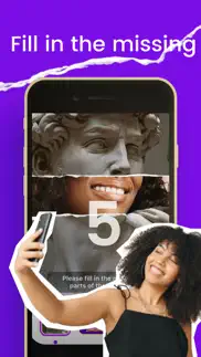 selfie mix-funny face game iphone screenshot 3