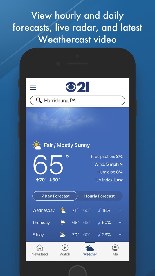#3. CBS 21 News (iOS) Podle: Sinclair Broadcast Group, Inc