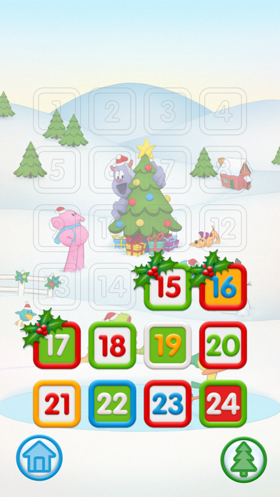 Pocoyo Advent Calendar Screenshot