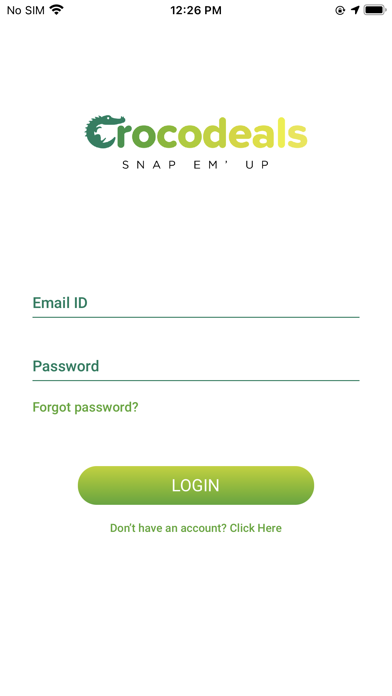 Crocodeals Screenshot 1 - AppWisp.com Crocodeals Screenshot 1 - AppWisp.com