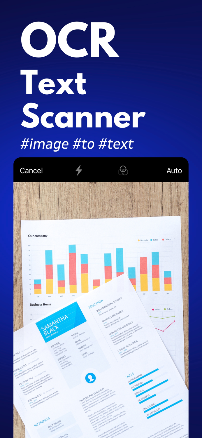 Text Scanner OCR Scan Image