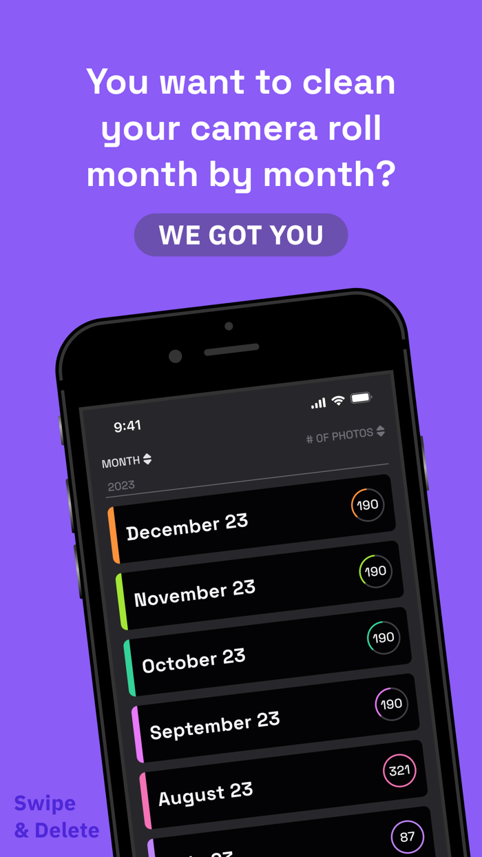 Swipe Delete Photo Declutter