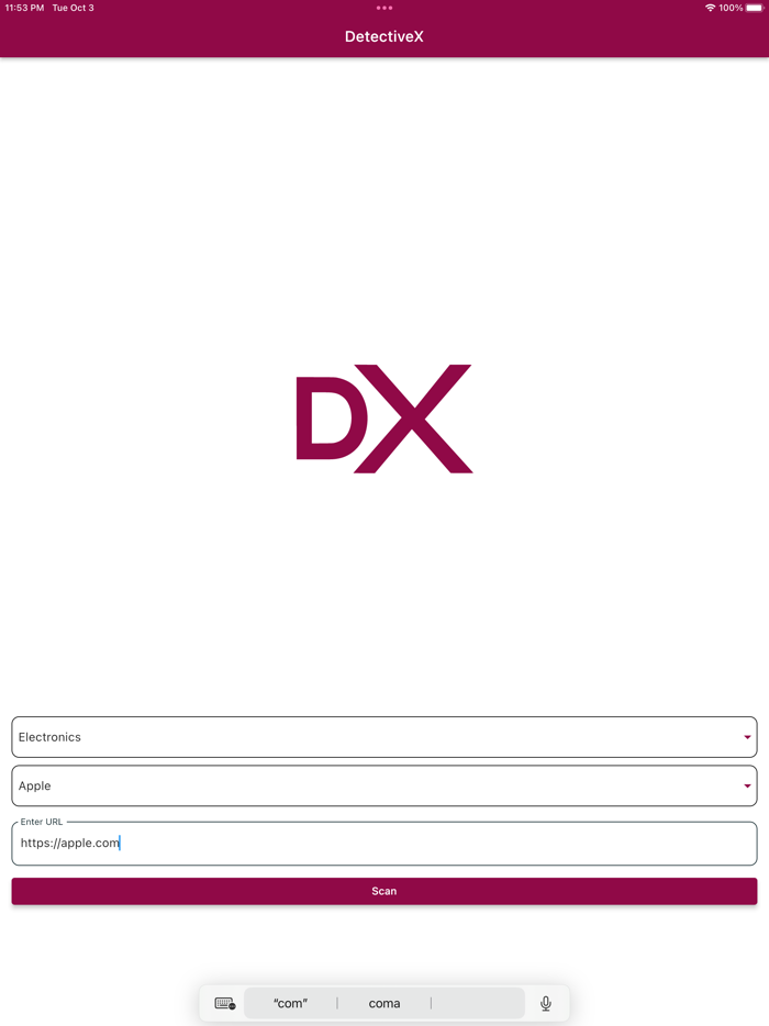 DetectiveX - Scam Detector
