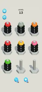 Nuts & Bolts Sort screenshot #3 for iPhone